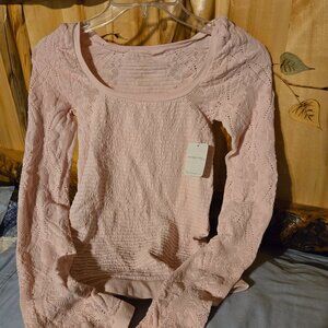 Free People So Many Likes Long Sleeve Top L/XL. NWT